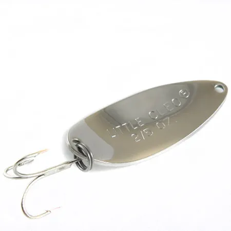 Acme Little Cleo Blinker, Nickel / Grün, 11g, Original-Haken, #0672