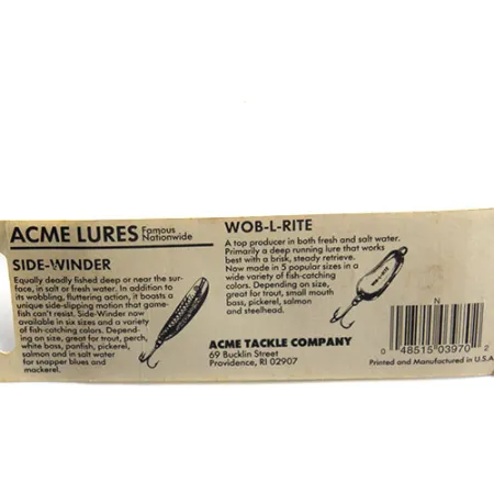 Acme Little Cleo Blinker, Nickel / Grün, 11g, Original-Haken, #0672