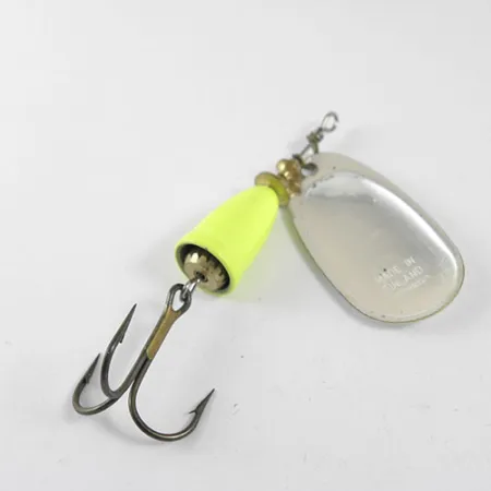 Blue Fox Super Vibrax 4 Spinner, Fluoreszierend/Silber, 10,5g, #0721