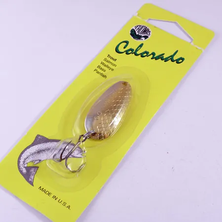 Thomas Colorado Blinker, Gold, 7g, Schuppenmuster, #0738