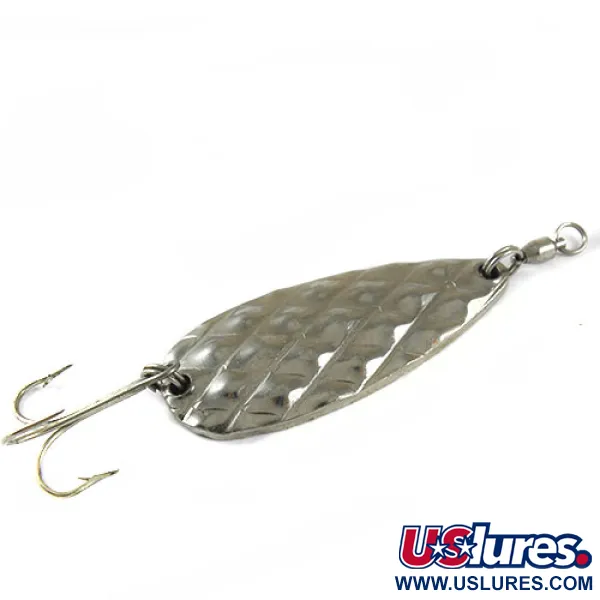 Cabela's Diamond Spoon Blinker, Nickel, 21g, Rautenmuster, #0745