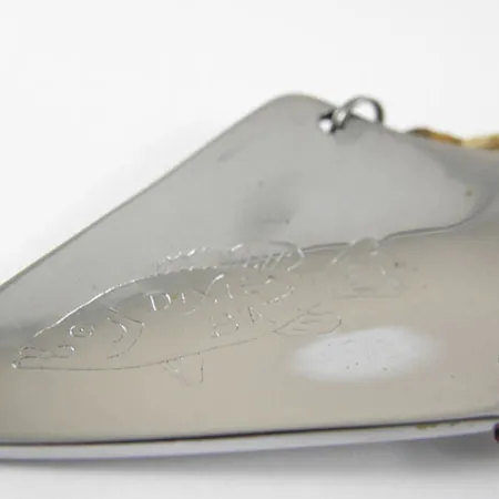 Dayton Bait Dixie BAT Blinker, Nickel, 13g, Feder-Trailer, #0750