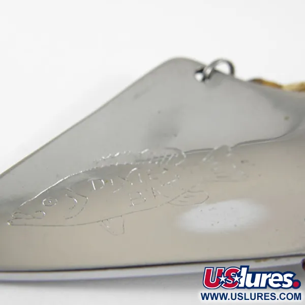 Dayton Bait Dixie BAT Blinker, Nickel, 13g, Feder-Trailer, #0750