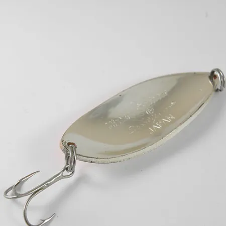 Mister Twister Shelby Sportfisher Blinker, Nickel / Orange, 22g, #0752