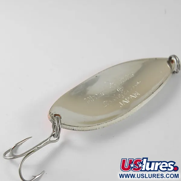 Mister Twister Shelby Sportfisher Blinker, Nickel / Orange, 22g, #0752