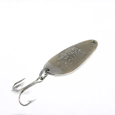 Little Cleo Seneca Blinker, Nickel / Grün, 7g, Wig-Lure Form, #0805