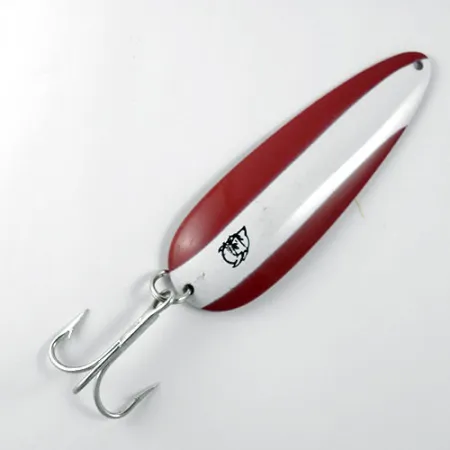 Eppinger Dardevle Blinker, Rot / Weiß, 28g, Kupfer-Rückseite, #0809