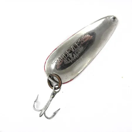 Eppinger Dardevle Imp Blinker, Rot/Weiß/Nickel, 11g, Taumelnd, #0818