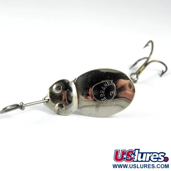 Yakima Bait Hildebrandt #3 Spinner, Nickel / Rot, 2,3g, #0821