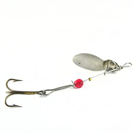Yakima Bait Hildebrandt #3 Spinner, Nickel / Rot, 2,3g, #0821