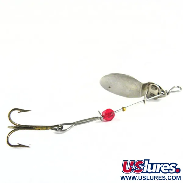Yakima Bait Hildebrandt #3 Spinner, Nickel / Rot, 2,3g, #0821