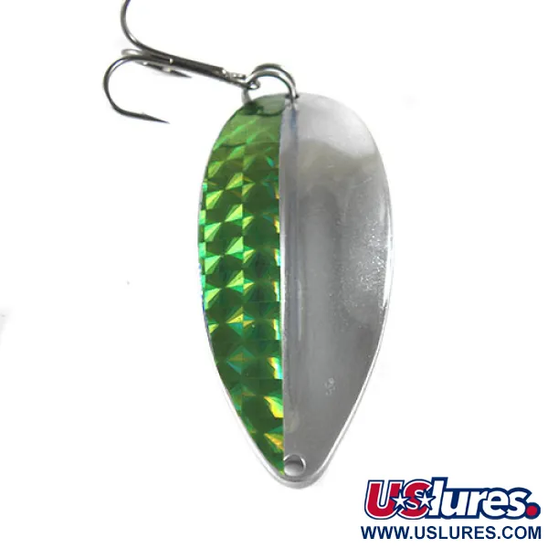 Toddco Main liner Blinker, Nickel/Fluorescent Green, 21g, #0823