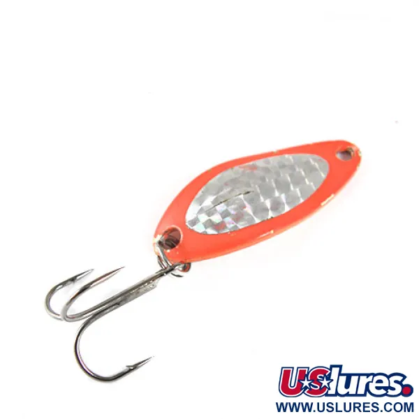 Luhr Jensen Little jewel Blinker, Orange/Hologramm, 7g, Vintage, #0827