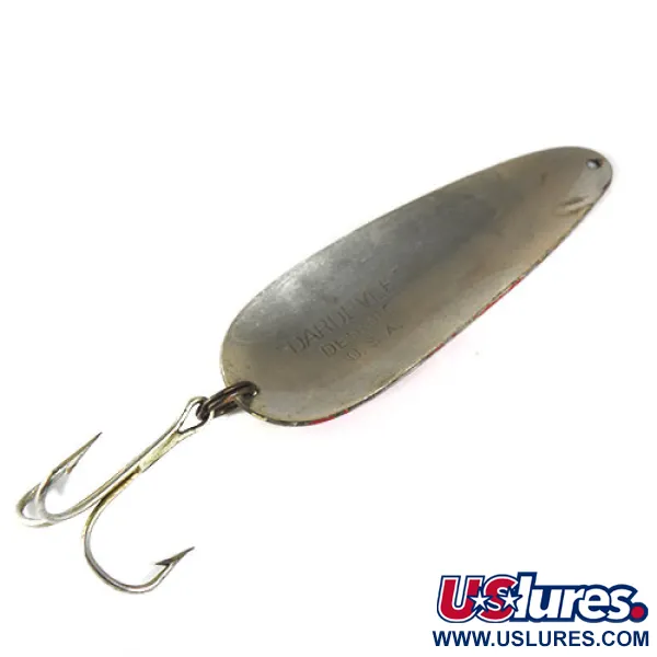 Eppinger Dardevle Blinker, Rot / Weiß / Nickel, 28g, Vintage, #0828