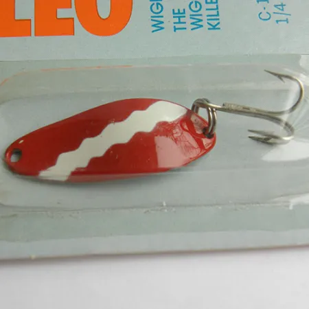 Seneca Little Cleo Blinker, Rot / Weiß, 7g, Vintage, #0834