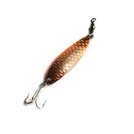 Dymara SLIM Blinker, Copper / Orange, 8g, Geätzte Schuppen, #0837
