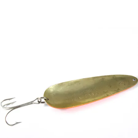 Eppinger Dardevle Blinker, Weiß/Orange/Messing, 28g, Messing, #0858