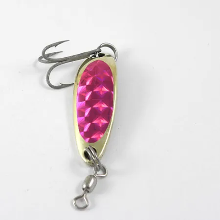 Luhr Jensen Krocodile Blinker, Gold / Violett, 9g, Weitwurf, #0873