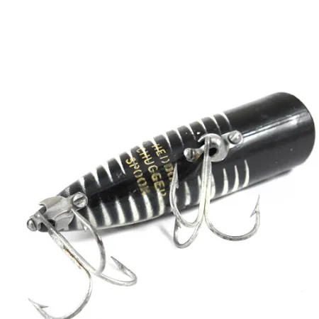 Heddon Chugger Spook Popper, Schwarz/Weiß/Rot, 14g, Topwater, #0875