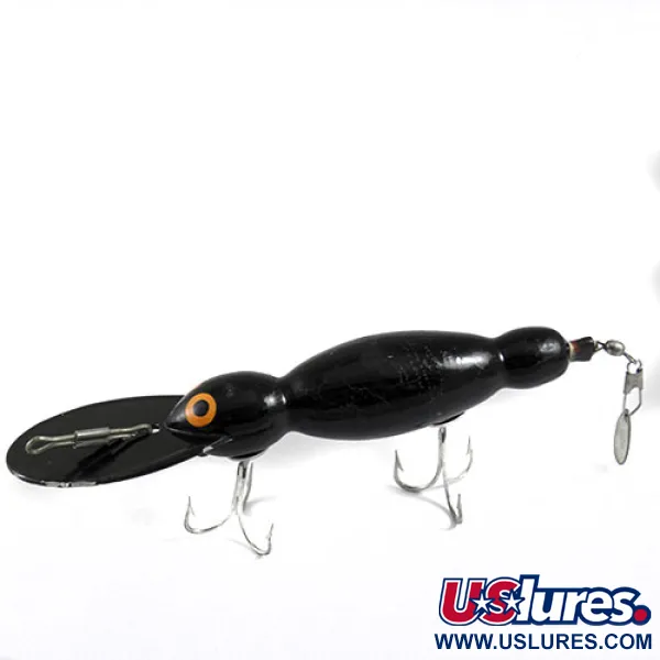 Bomber Water Dog Wobbler, Black, 14g, Spinnerblatt, #0878