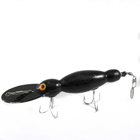 Bomber Water Dog Wobbler, Black, 14g, Spinnerblatt, #0878