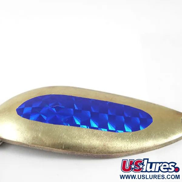 Luhr Jensen Little Jewel Blinker, Brass / Blue, 21g, USA, #0910