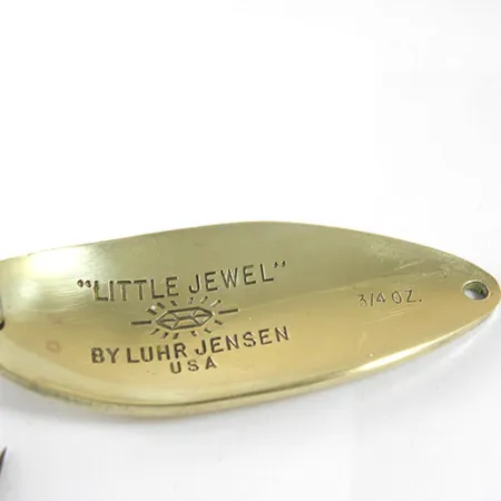 Luhr Jensen Little Jewel Blinker, Messing, 21g, Vintage, #0918