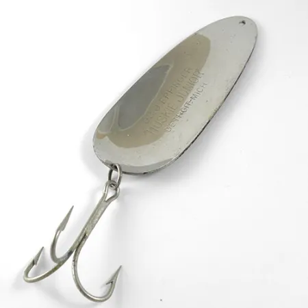 Dardevle Huskie Junior Blinker, Schwarz/Weiß/Nickel, 58g, #0919