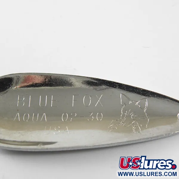 Blue Fox Strobe Aqua Blinker, Weiß / Schwarz, 10g, USA, #0921