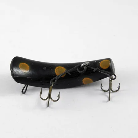 Worden's Lures Flatfish F6 Wobbler, Gelb / Schwarz, 3g, #0930