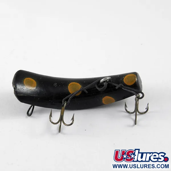 Worden's Lures Flatfish F6 Wobbler, Gelb / Schwarz, 3g, #0930