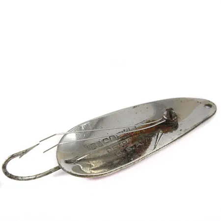 Weedless Dardevle Dardevlet Blinker, Rot/Weiß/Nickel, 19g, #0940