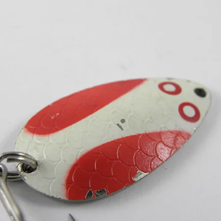 Wright & McGill Pay-Master Blinker, Rot/Weiß/Nickel, 7g, Vintage, #0941