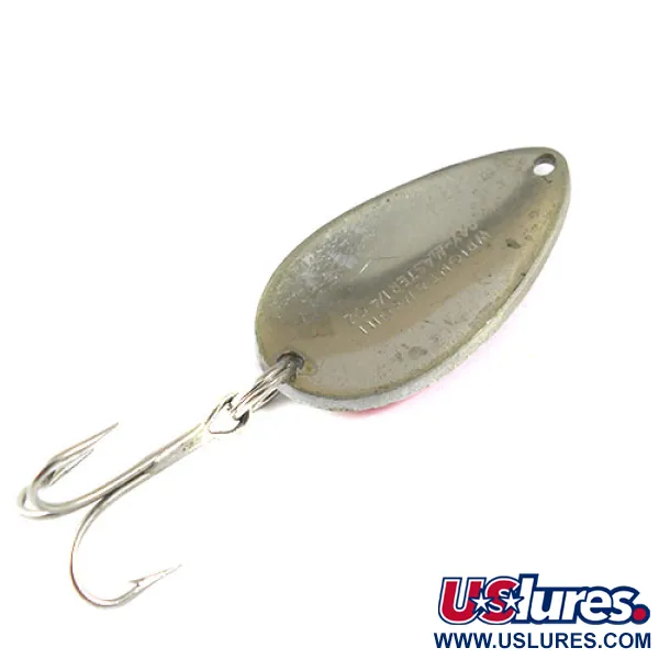 Wright & McGill Pay-Master Blinker, Rot/Weiß/Nickel, 7g, Vintage, #0941