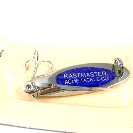 Acme Kastmaster Blinker, Nickel / Blau, 7g, Weitwurf-Design, #0954