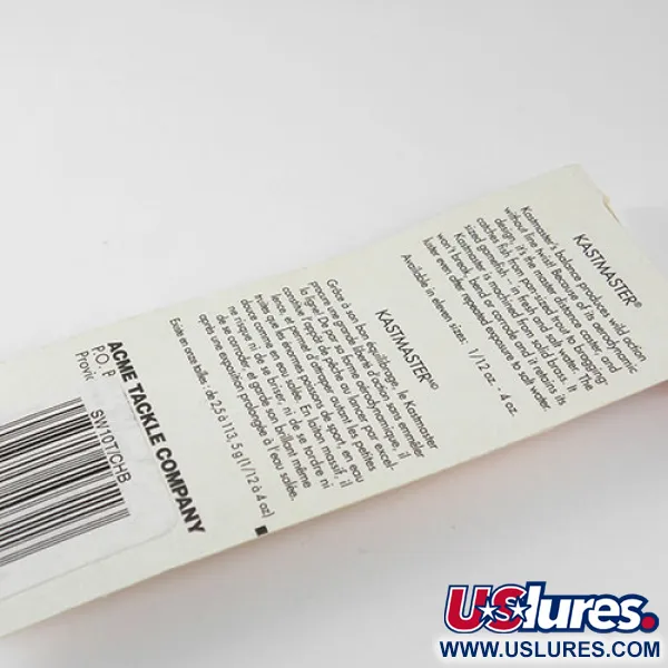 Acme Kastmaster Blinker, Nickel / Blau, 7g, Weitwurf-Design, #0954