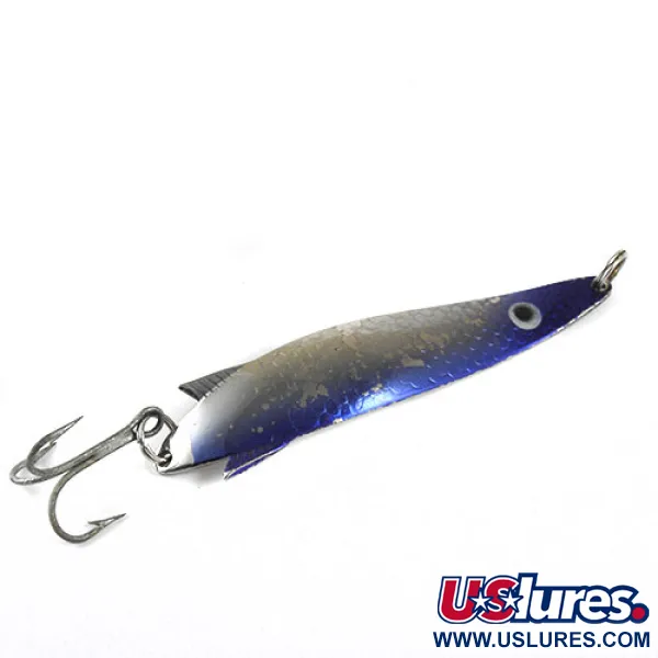 Abu Garcia Abu Toby Blinker, Nickel / Blau, 18g, Schweden, #0961