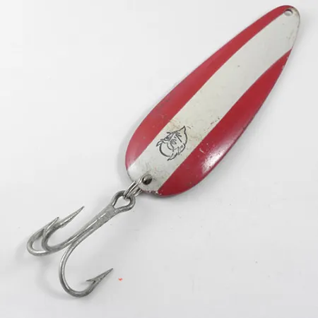 Eppinger Dardevle Blinker, Rot/Weiß/Nickel, 28g, #0969