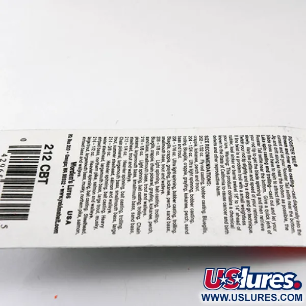 Worden’s Original Rooster Tail Spinner, Tiger, 7g, Hechelschwanz, #0970