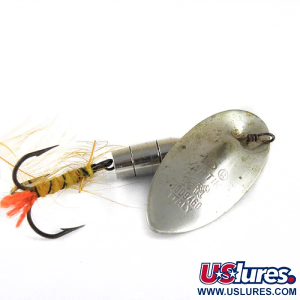 Panther Martin Zavorra con Mosca 15 Spinner, Nickel, 11g, #0987