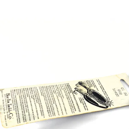 Blue Fox Pixee Blinker, Nickel / Orange, 14g, Eisack-Einsatz, #1008