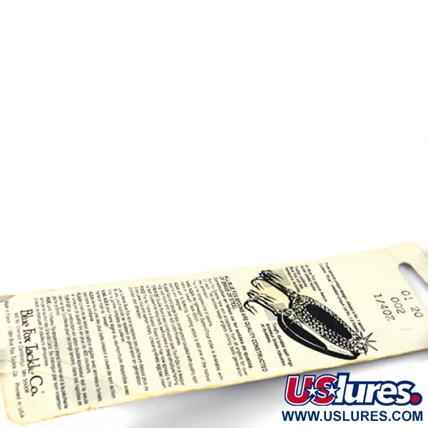 Blue Fox Pixee Blinker, Nickel / Orange, 14g, Eisack-Einsatz, #1008