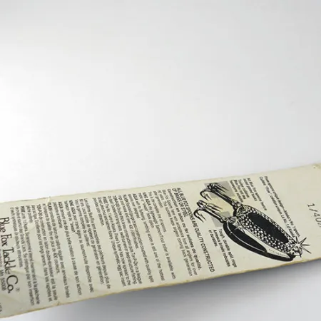 Blue Fox Pixee Blinker, Nickel / Orange, 7g, Eisack-Einsatz, #1009