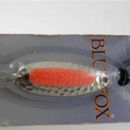 Blue Fox Pixee Blinker, Nickel / Orange, 7g, Eisack-Einsatz, #1009