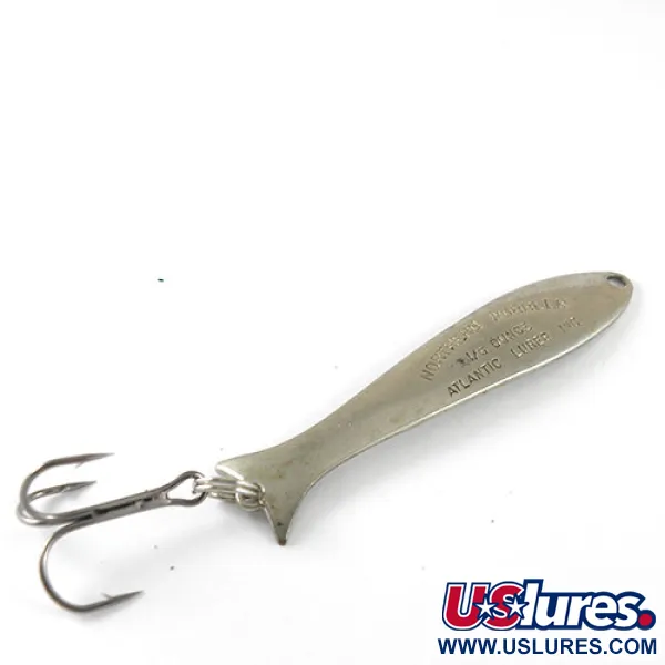 Atlantic Lures Northern Wobbler Blinker, Nickel, 5g, Vintage, #1011