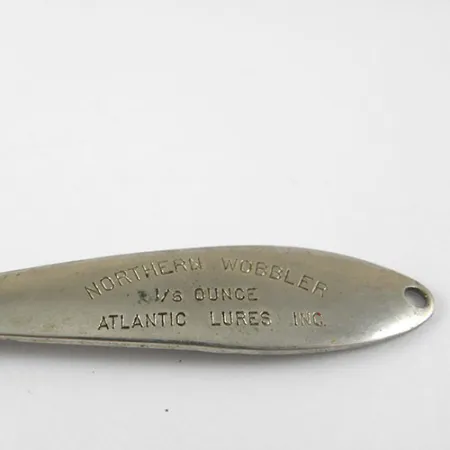 Atlantic Lures Northern Wobbler Blinker, Nickel, 5g, Vintage, #1011
