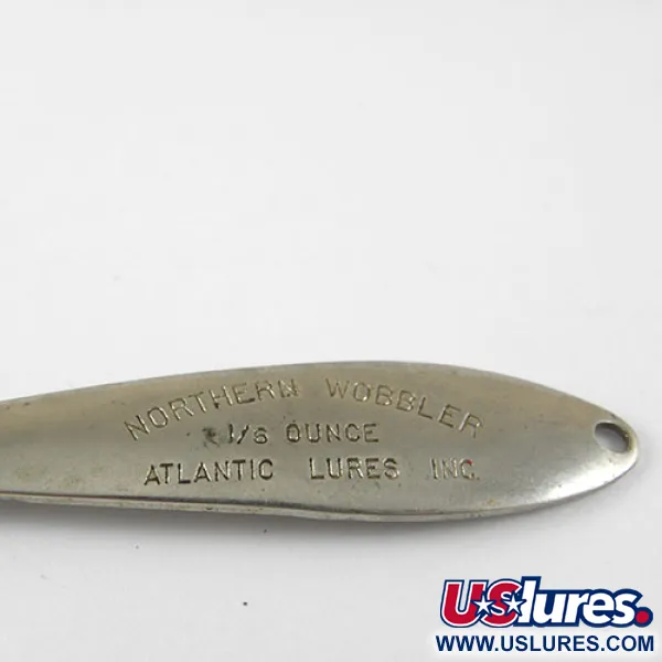 Atlantic Lures Northern Wobbler Blinker, Nickel, 5g, Vintage, #1011
