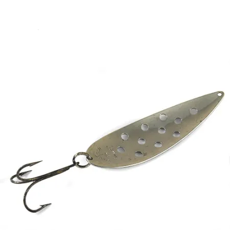 Chruscz Spoonfish Blinker, Nickel, 28g, gelocht, #1018