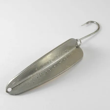 HT Enterprises Jig-A-whooper Hawgler spoon #6 Pirk, Silber, 21g, #1019
