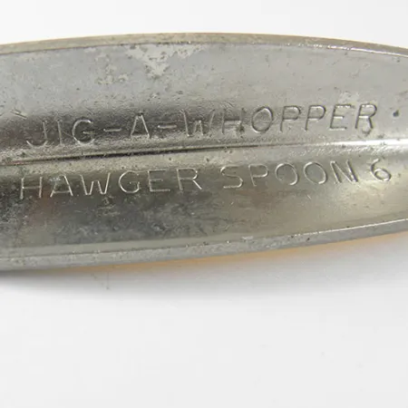 HT Enterprises Jig-A-whooper Hawgler spoon #6 Pirk, Silber, 21g, #1019